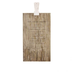 Mud Pie Family Recipe Board Kitchen Decor