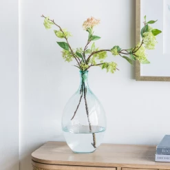 A&B Home Home Accents Bubble Glass Bottle Vase, Tall