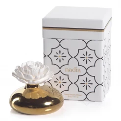 Zodax Porch View Home Candles Nadia Porcelain Diffuser (Various Fragrances)
