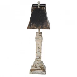 A&B Home Aged Finish Table Lamp 7 A&B Home Aged Finish Table Lamp