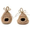 MeraVic Floral Stems Mini Jute Bee Hive (Various Styles)