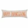 Mud Pie Pillows Happy Thanksgiving Washed Canvas Pillow