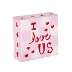 Round Top Collection Love Us Mini Canvas Print