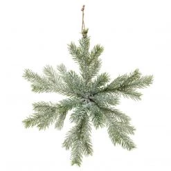 MeraVic Pine Snowflake With Glitter (Various Sizes)