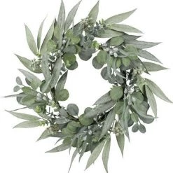 A&B Floral 24" Eucalyptus Wreath Floral Arrangements