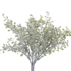 American Best 11" Baby Button Leaf Bush, Frosted Green