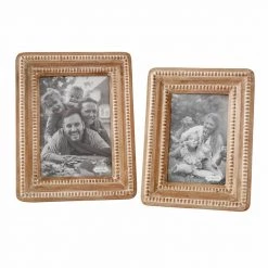Mud Pie Home Accents Beaded Reclaimed Frame (Various Sizes)