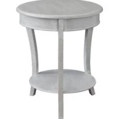 Crestview Grey Round Accent Table Accent Furniture