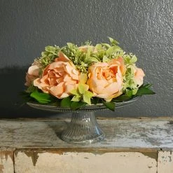 Diane Floral Arrangements 13" Cake Stand Floral