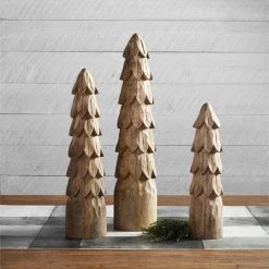 Mud Pie Carved Tree Sitter (Various Sizes)