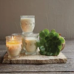 Creative Co-Op Glass Jar Candle