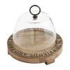 Mud Pie Decorative Trays & Risers Gather Together Cloche
