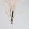 A&B Floral 44" Fabric Pampas Grass Spray (Cream/Pink) Floral Fillers