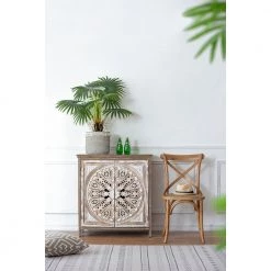 A&B Home Cross Back Chair Dining Chairs