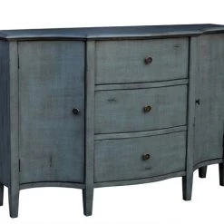 Crestview Blue Credenza