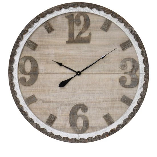 Crestview Ticking Time Rustic Clock 1 Crestview Ticking Time Rustic Clock