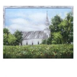 Crestview Church Canvas Framed Wall Art Paintings & Prints
