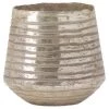 Crestview Mercury Striped Vase (Various Sizes) Vases, Bottles, & Containers