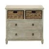 UMA Consoles, Breakfronts, & Sideboards Wood Basket Chest