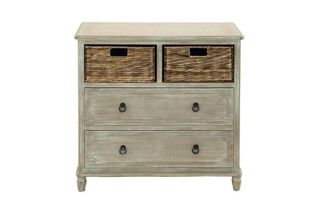 UMA Consoles, Breakfronts, & Sideboards Wood Basket Chest 1 UMA Consoles, Breakfronts, & Sideboards Wood Basket Chest