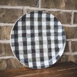 Round Top Collection Buffalo Check Dinner Plate