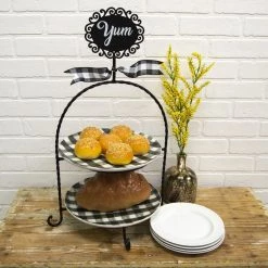 Round Top Collection Buffalo Check Dinner Plate