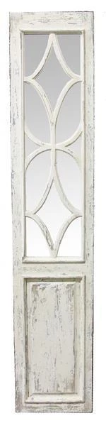 A&B Floral Weathered Wood And Mirror Door Panel Mirrors 2 A&B Floral Weathered Wood And Mirror Door Panel Mirrors