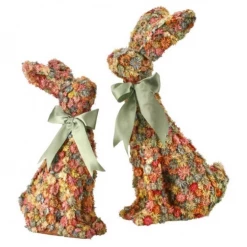 Regency Spring Dried Floral Bunny (Various Sizes)