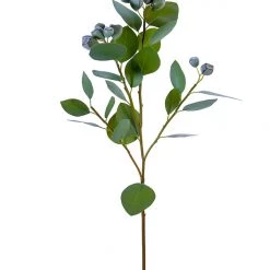 American Best 29" Eucalyptus Spray With Buds, Light Sage