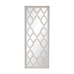 A&B Home Mirrors Quatrefoil Floor Mirror