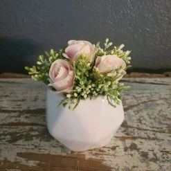 Diane Small Floral With Pink Roses Floral Arrangements