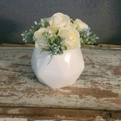 Diane Small Floral With Cream Roses