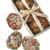 Regency Dried Floral Eggs, Set Of 3