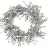 American Best Floral Arrangements 6.5" Eucalyptus Candle Ring, Frost Green
