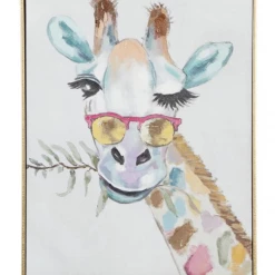 UMA Giraffe Oil Painting