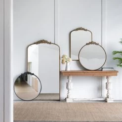 A&B Home Gold Baroque Mirror, Extra Tall Mirrors
