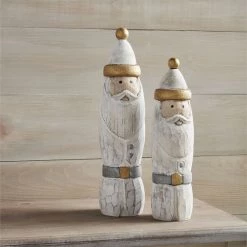 Mud Pie Gold Santa Sitter (Various Sizes)