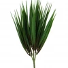 A&B Floral Greenery 10" Grass Bush (Green)