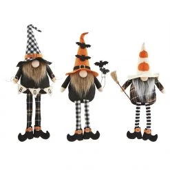 Mud Pie Halloween Dangle Leg Gnome (Various Styles)