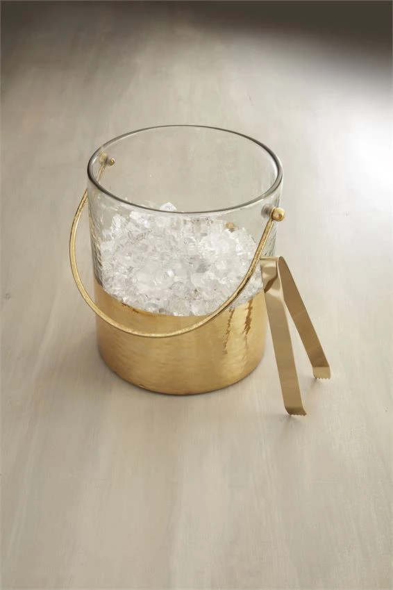 Mud Pie Kitchen Decor Gold Ice Bucket Set 2 Mud Pie Kitchen Decor Gold Ice Bucket Set