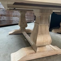 Global Imports Addison 7' Parquet Dining Table, Whitewash Finish Dining Tables