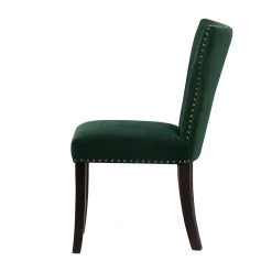 A&B Home Velvet Dining Chair, Green Dining Chairs