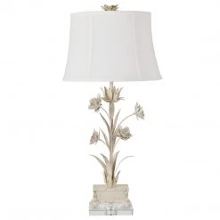 Crestview Lamps Floral Table Lamp