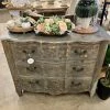 Global Imports Piper Scalloped Oversized Nightstand Or Chest (Gray) Nightstands & Chests