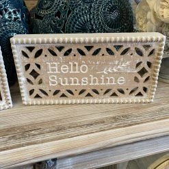 UMA Wood Sign With Sentiment (Various Styles)