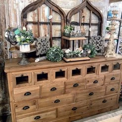 Global Imports Jacob Elm 19 Drawer Sideboard (Natural)