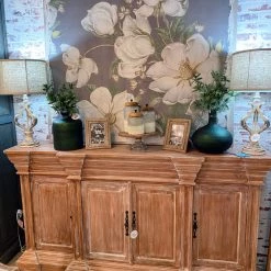 Global Imports Hayden Cathedral Solid Elm Console (Various Colors)