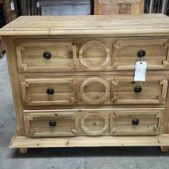 Global Imports Evan Geo Nightstand Or Chest (Natural) Nightstands & Chests