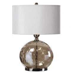 Uttermost Lamps Iridescent Glass Table Lamp