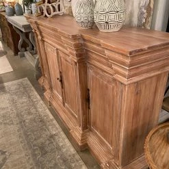 Global Imports Hayden Cathedral Solid Elm Console (Various Colors)